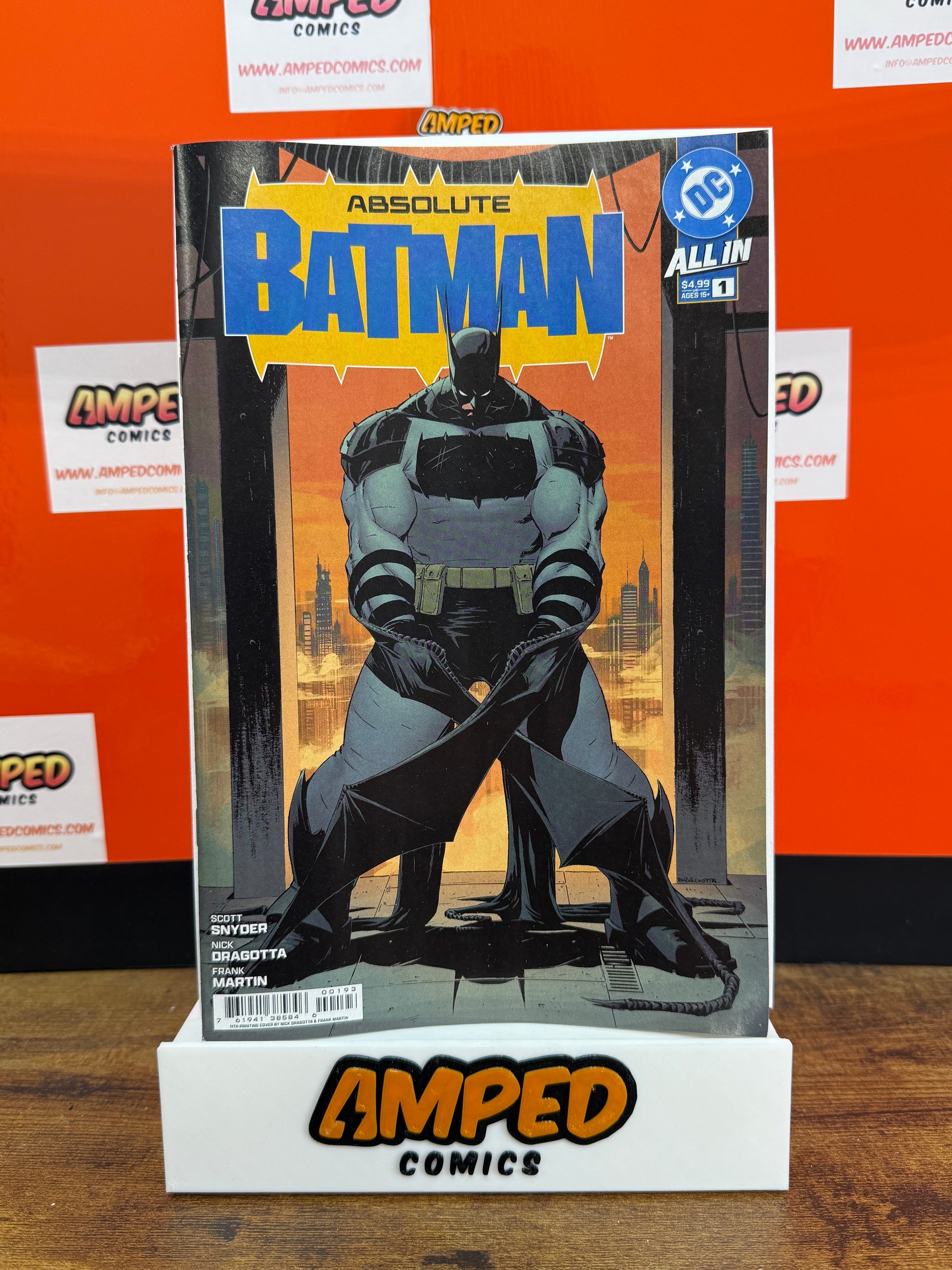 Absolute Batman 1 (11TH PRINTING) DC Comics Scott Snyder Nick Dragotta