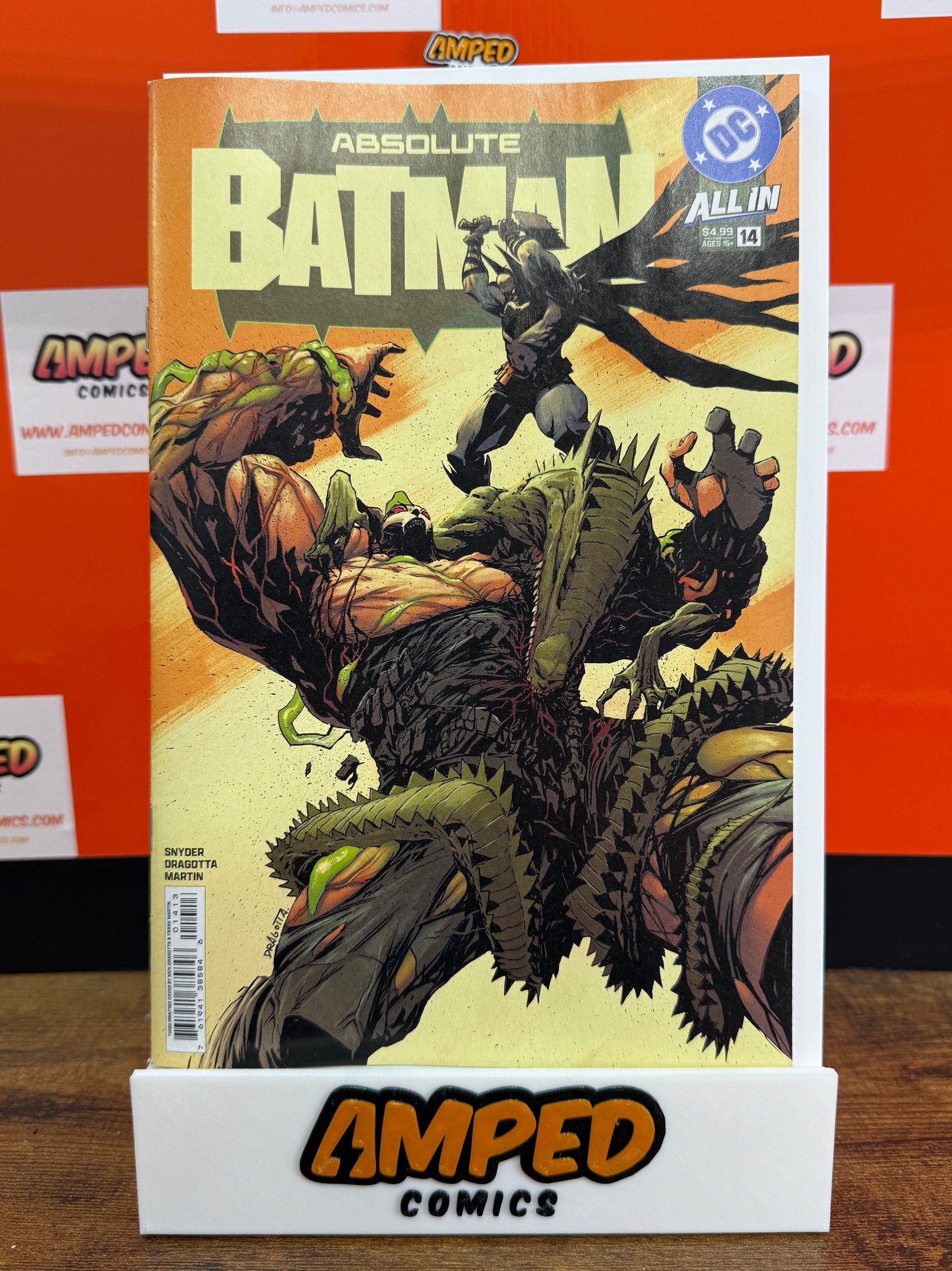 Absolute Batman 14 3RD PRINTING DC Comics Snyder Dragotta Martin