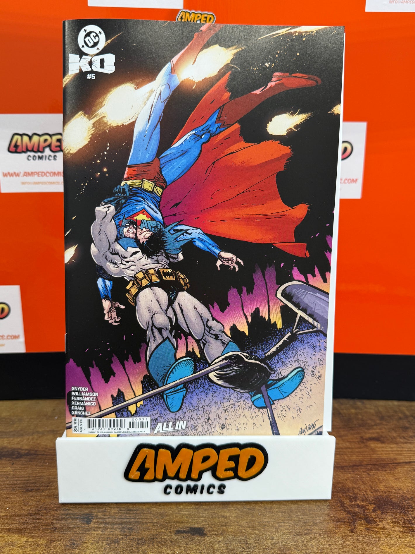 DC KO 5 DANIEL WARREN JOHNSON CARD STOCK VARIANT