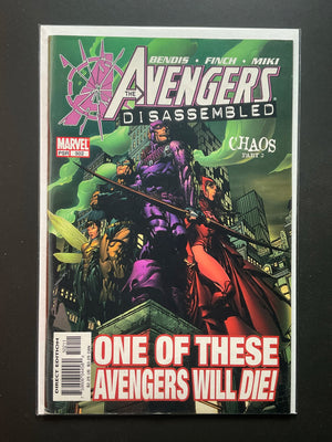 Avengers 502 Marvel 2004 Disassembled Chaos Part 3