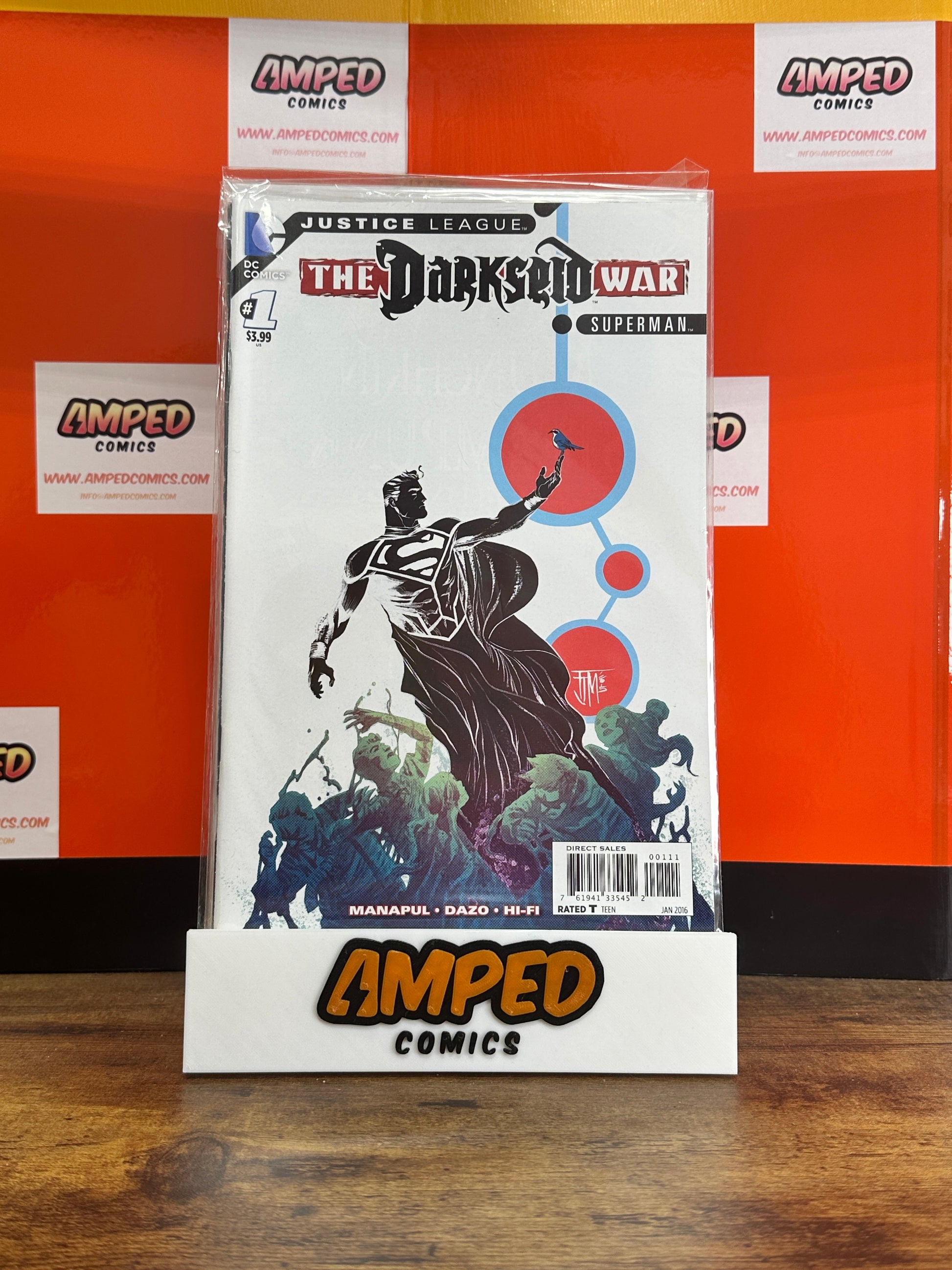 Justice League The Darkseid War Superman 1 DC Comics 2016