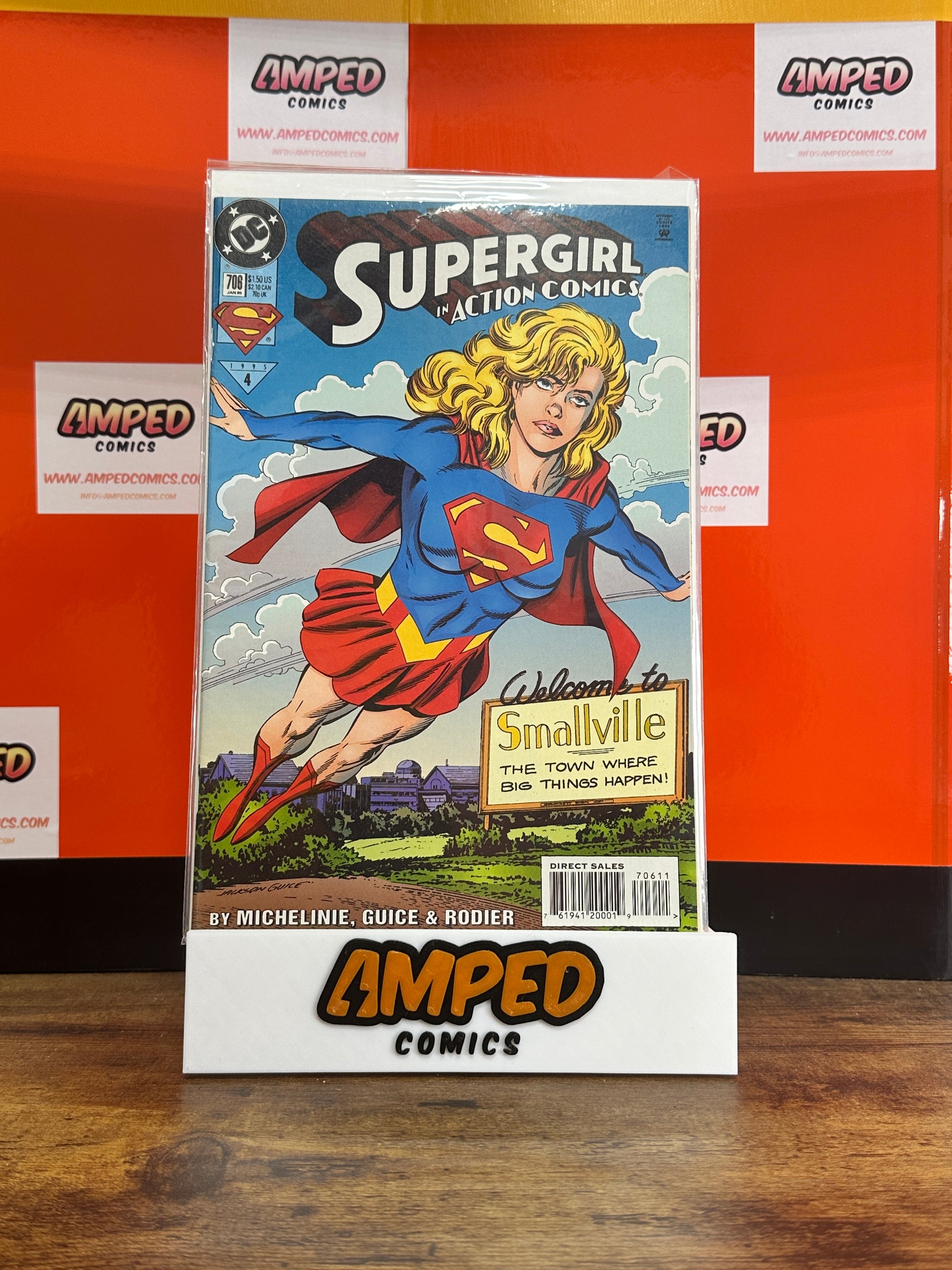 Supergirl in Action Comics 706 DC Comics 1995