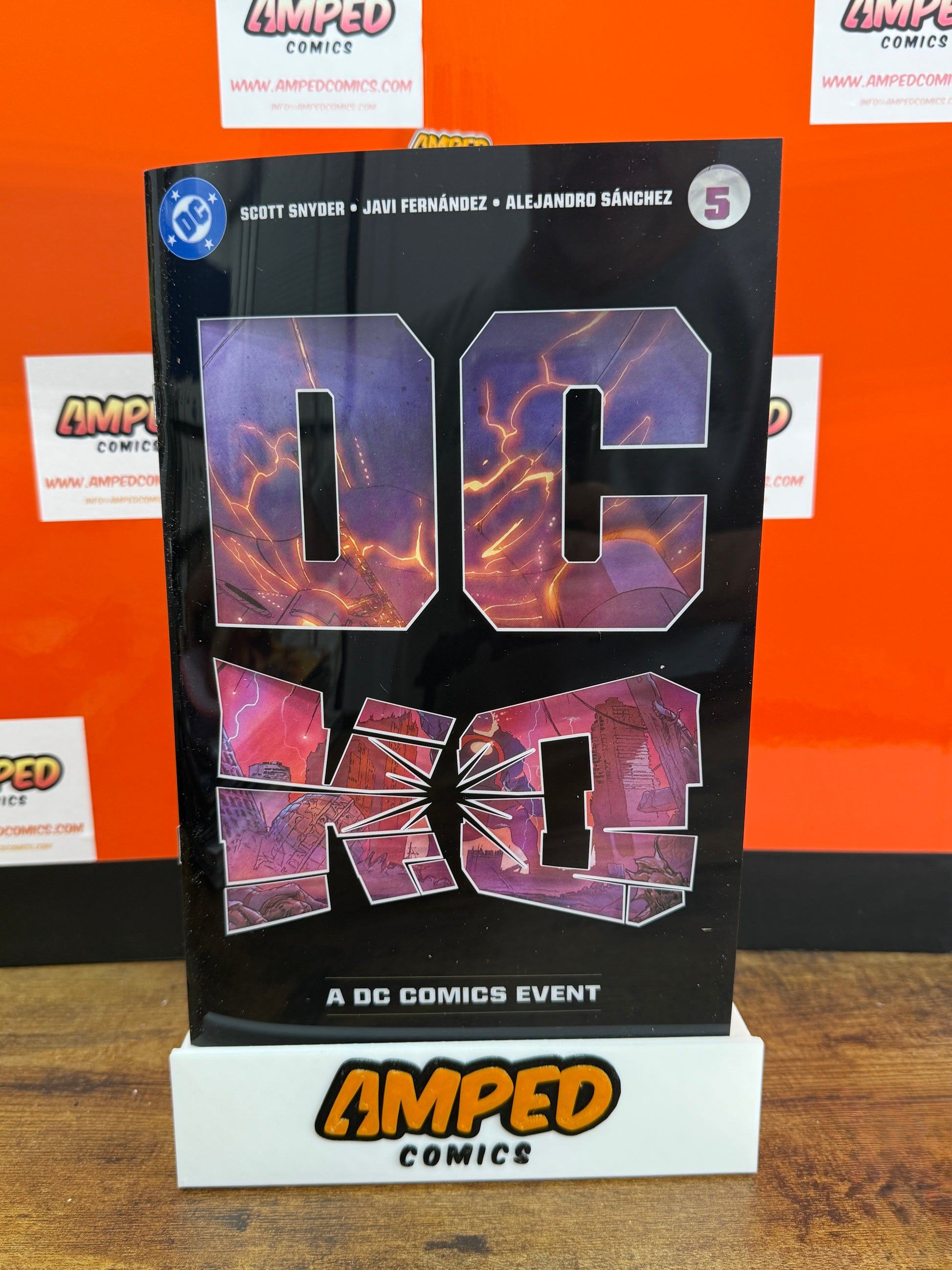 DC K.O. #5 (OF 5) CVR A JAVIER FERNANDEZ ACETATE