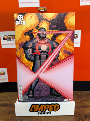 DC K.O. #5 (OF 5) CVR H STEVE SKROCE DARKSEID CARD STOCK VAR