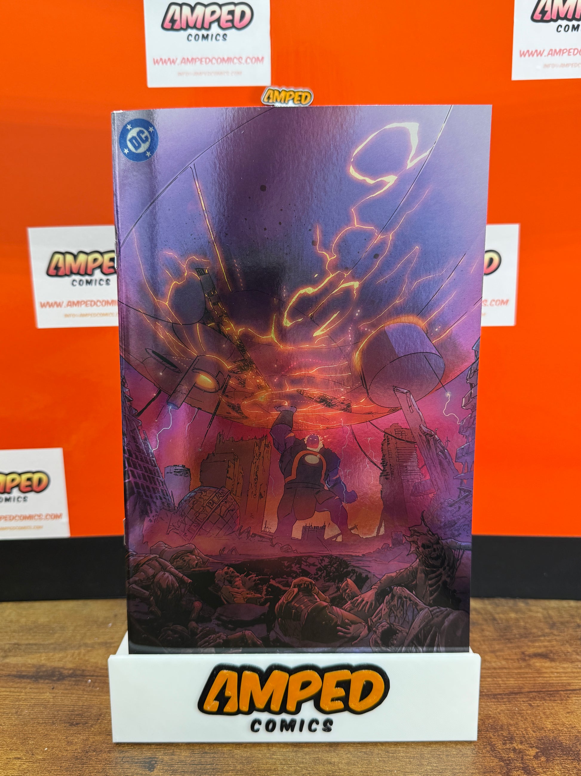 DC K.O. #5 (OF 5) CVR I JAVIER FERNANDEZ FOIL VAR