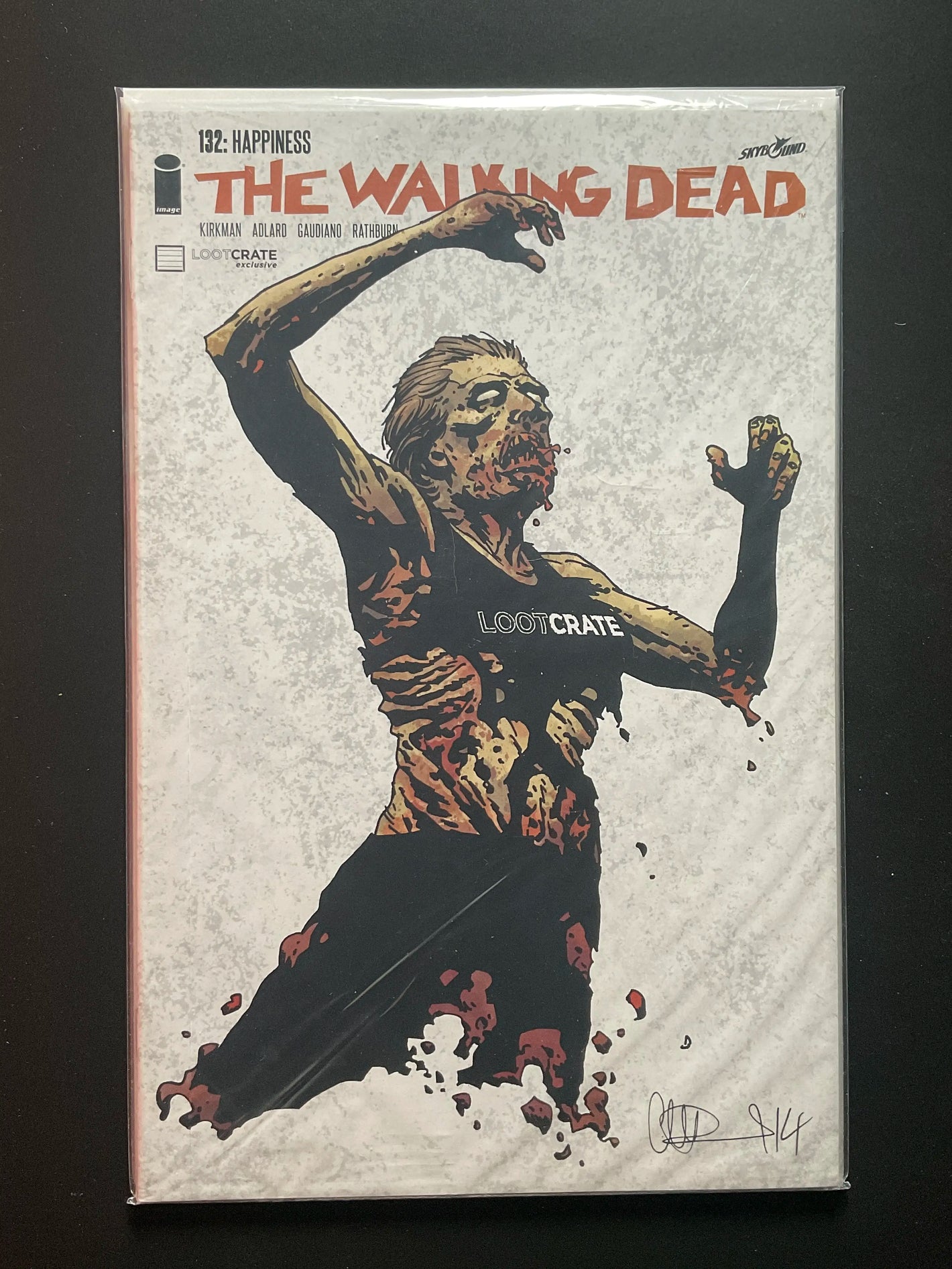The Walking Dead 132 Loot Crate Exclusive Polybagged - Image Comics
