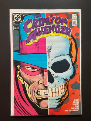 The Crimson Avenger 4 (DC, Sept 1988) Four-Issue Mini-Series