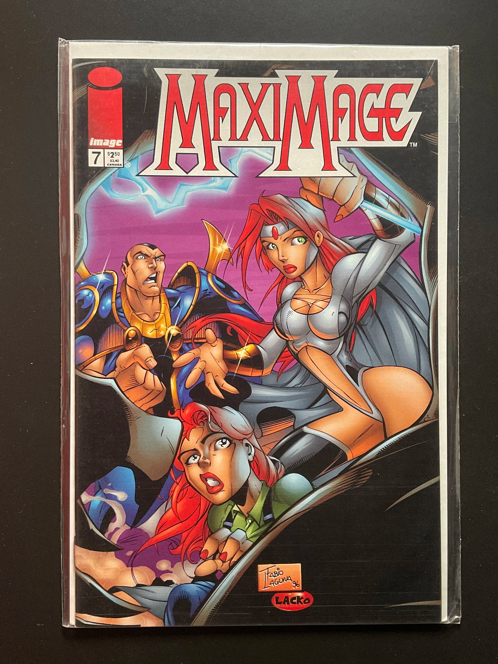 Maximage 7 Image Comics 1996 Fabio Laguna Cover Art