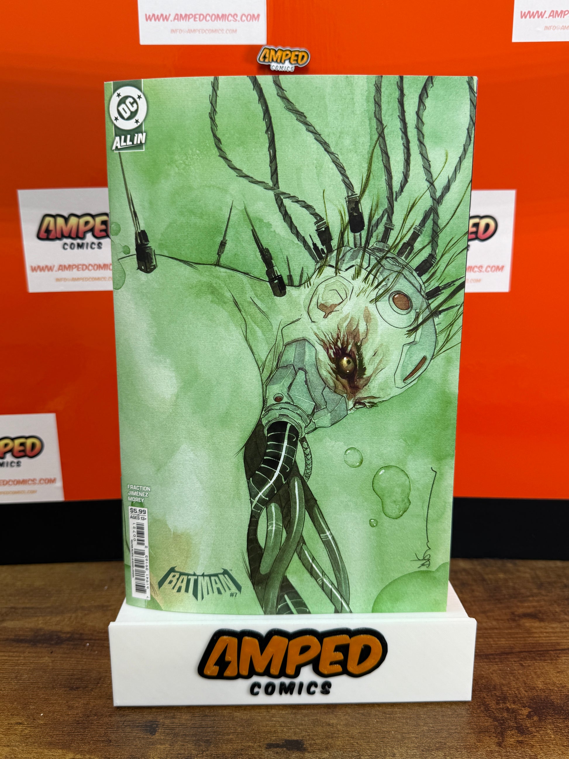 BATMAN #7 CVR B DUSTIN NGUYEN CARD STOCK VAR