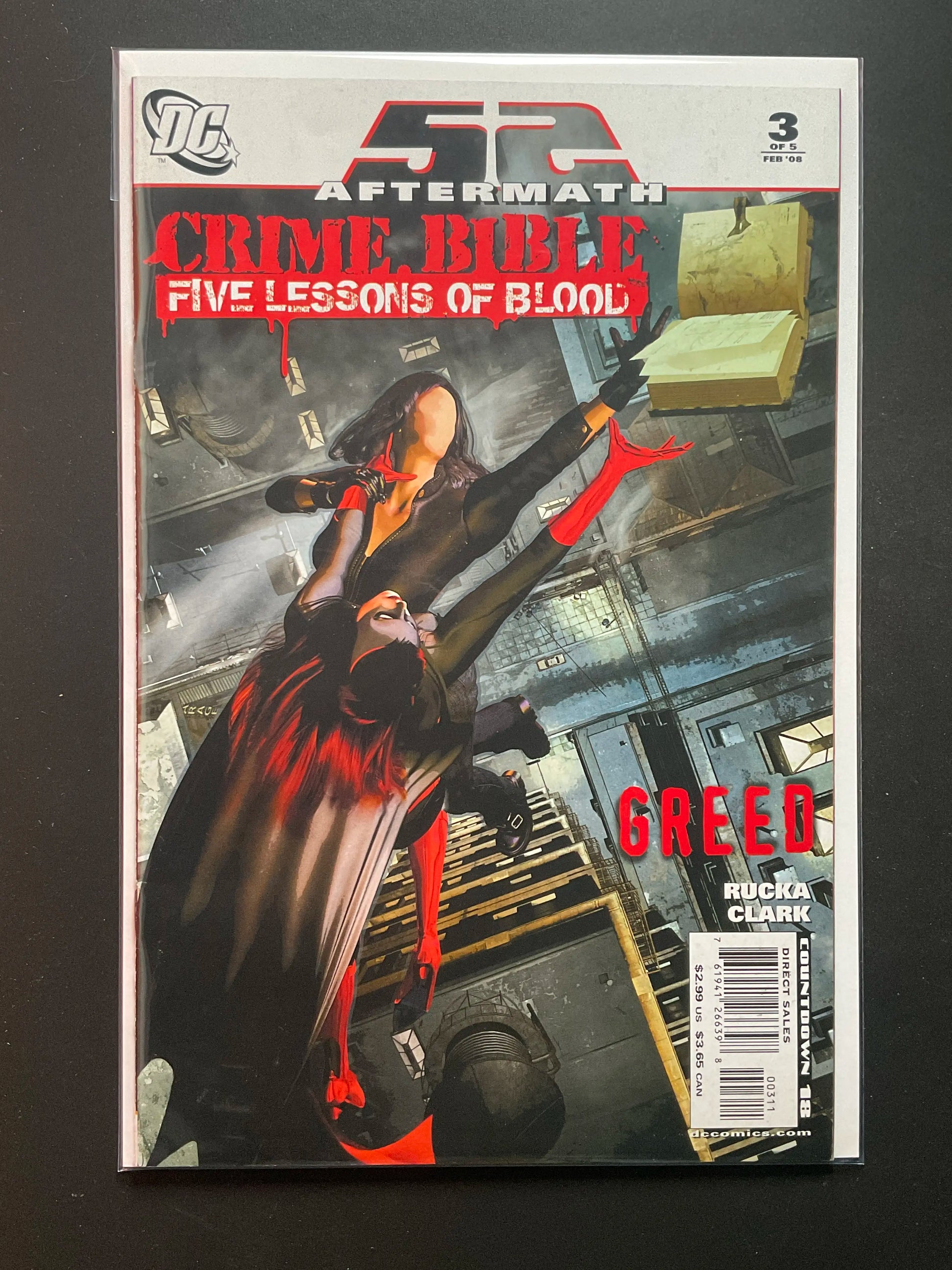 52 Aftermath Crime Bible 3 (DC, Feb 2008) - Five Lessons of Blood