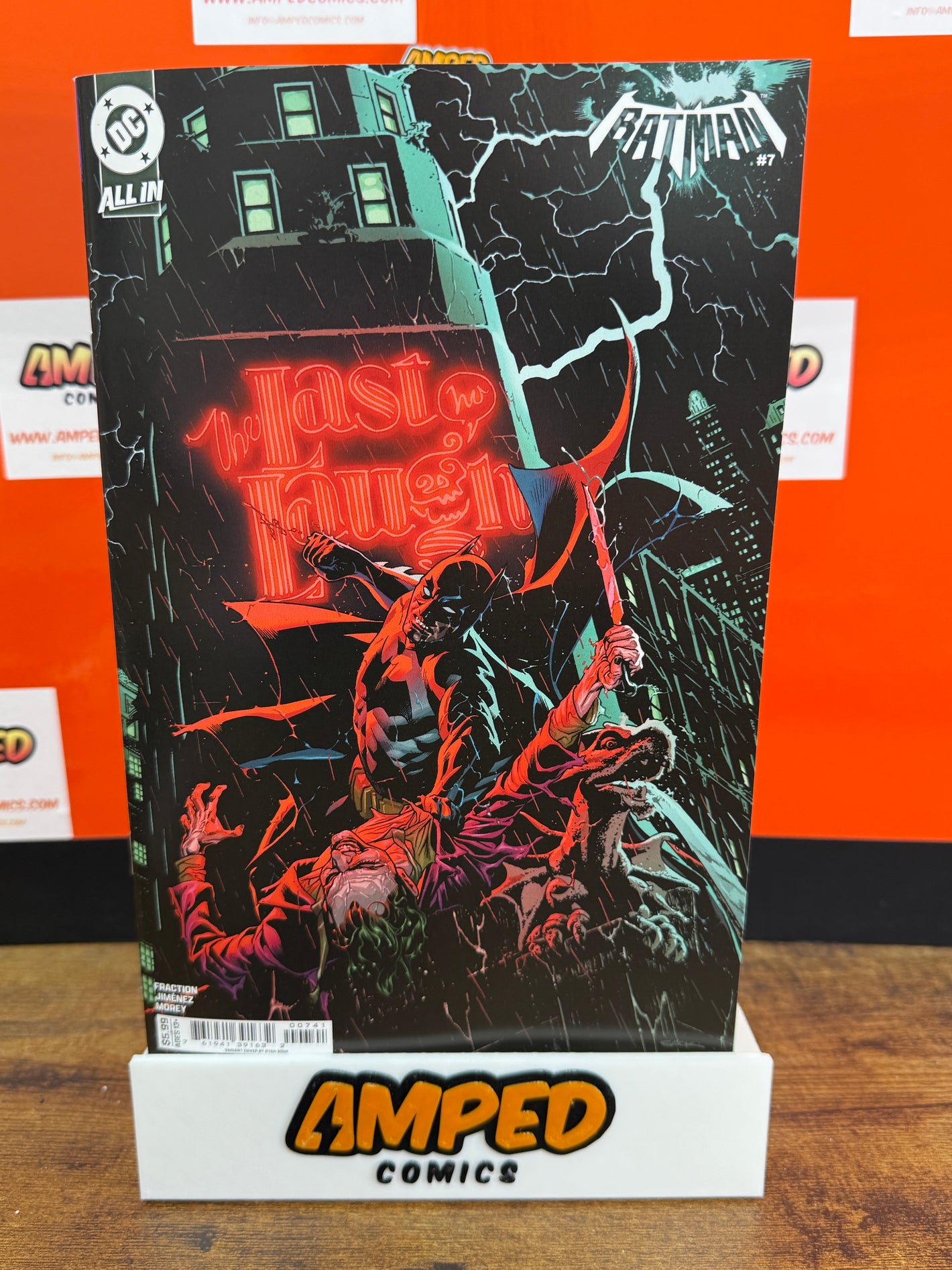 BATMAN #7 CVR D RYAN SOOK CARD STOCK VAR