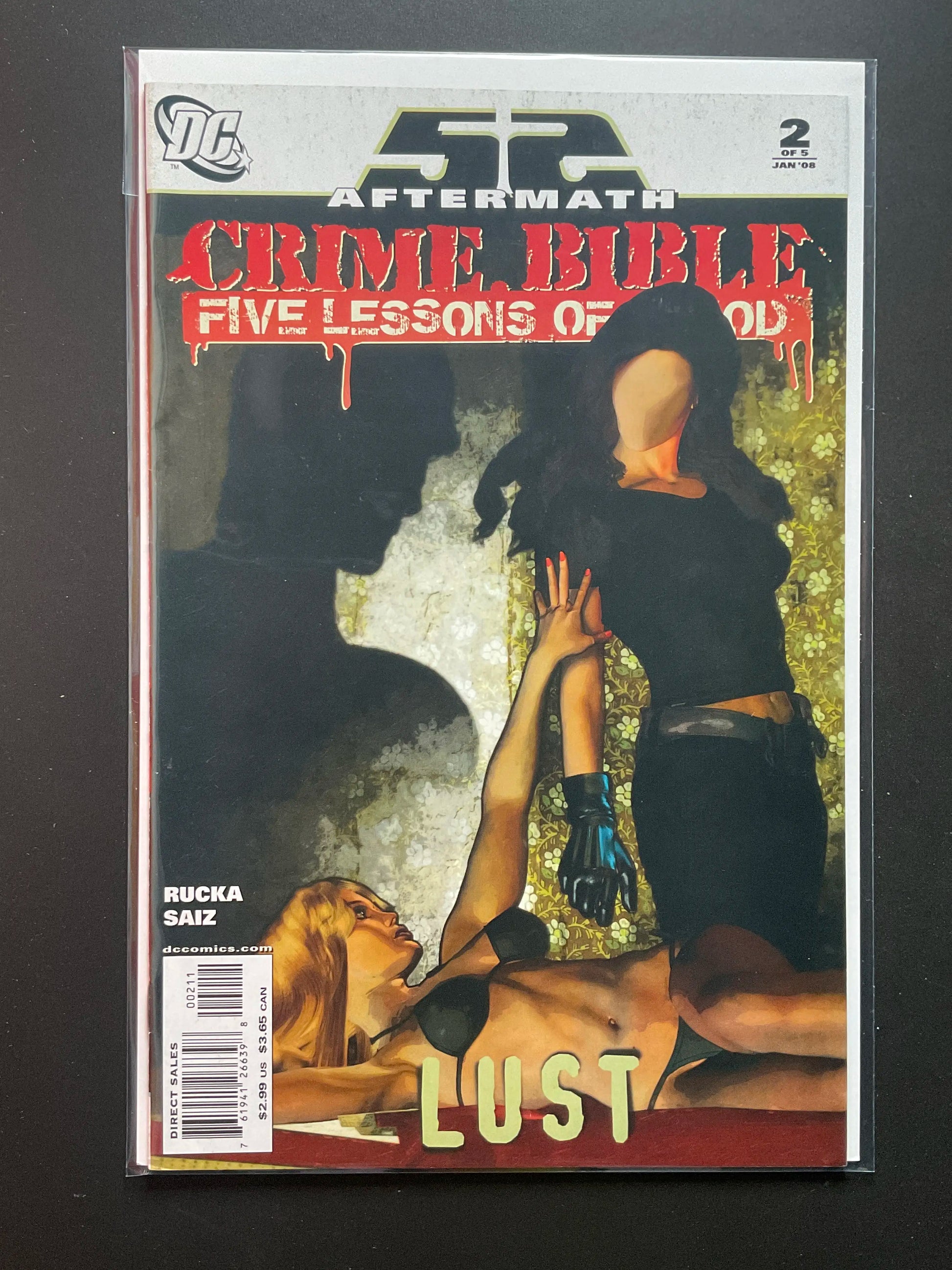 52 Aftermath Crime Bible 2 (DC, Jan 2008) Rucka Saiz
