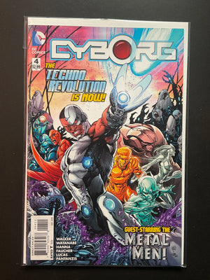 Cyborg 4 (2015) DC Comics - Guest-Starring the Metal Men