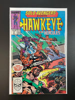 Solo Avengers 11 Marvel Comics Oct 1988 Hawkeye Hercules