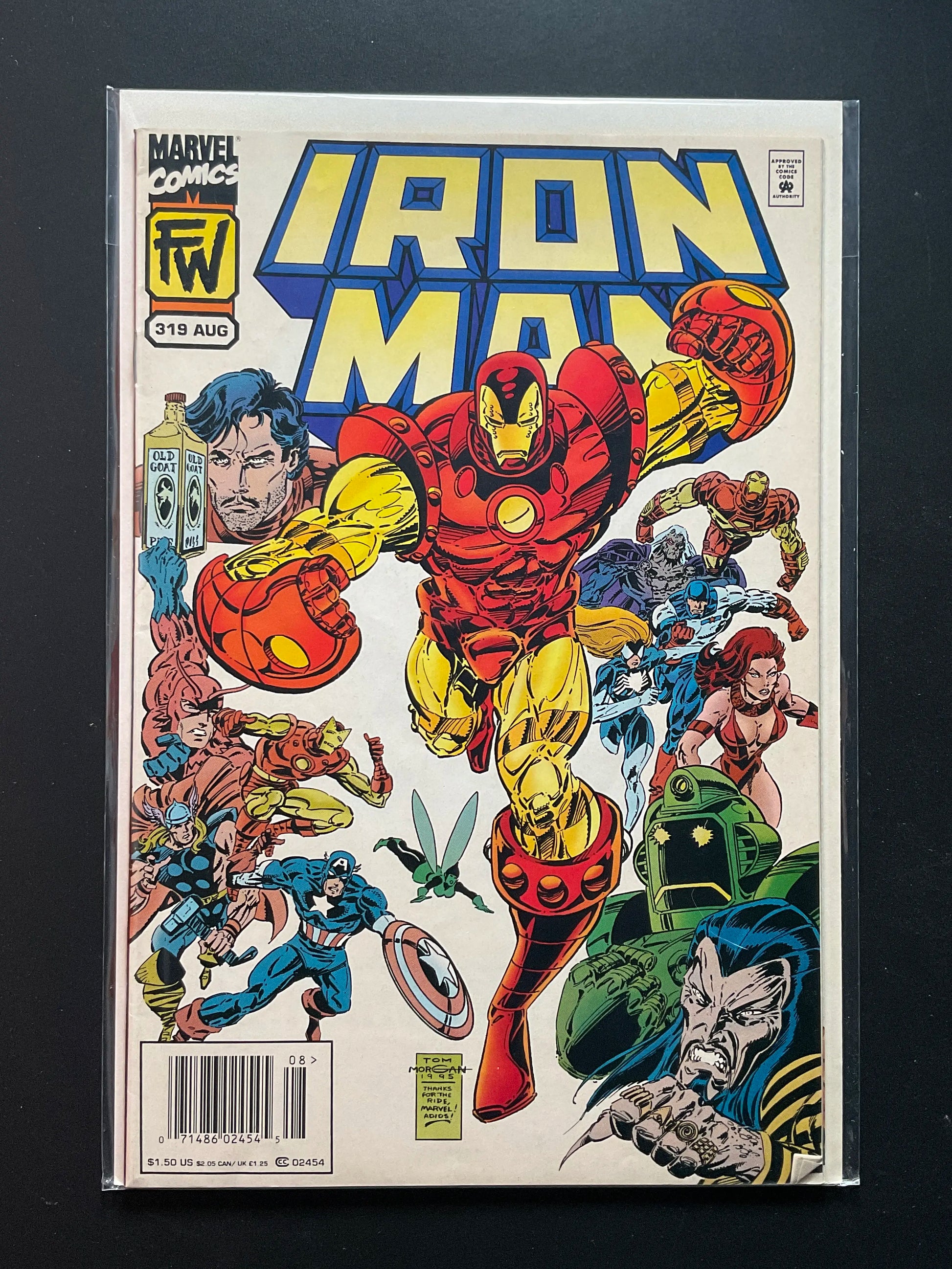 Iron Man 319 Marvel Comics August 1995