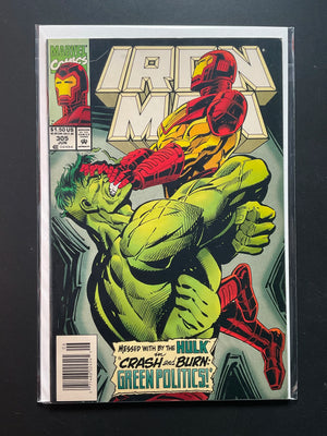 Iron Man 305 Marvel Comics June 1994 Hulk Appearance