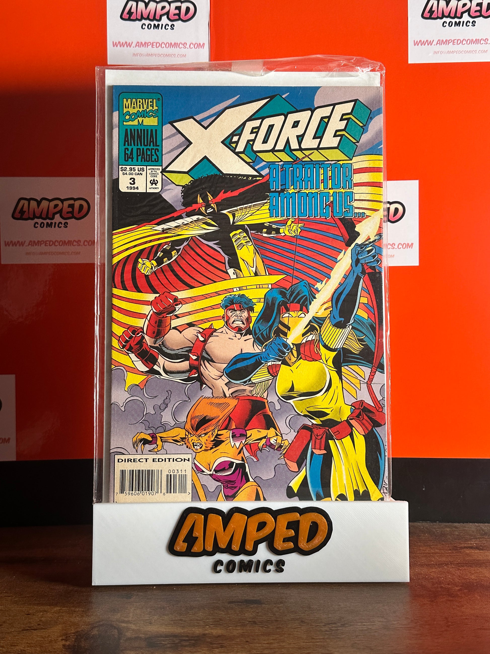 X-Force Annual 3 (1994) Marvel Comics - Traitor Among Us