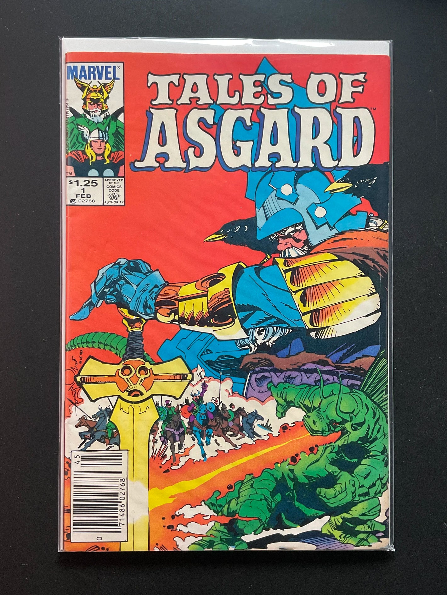 Tales of Asgard 1 Marvel Comics February 1984