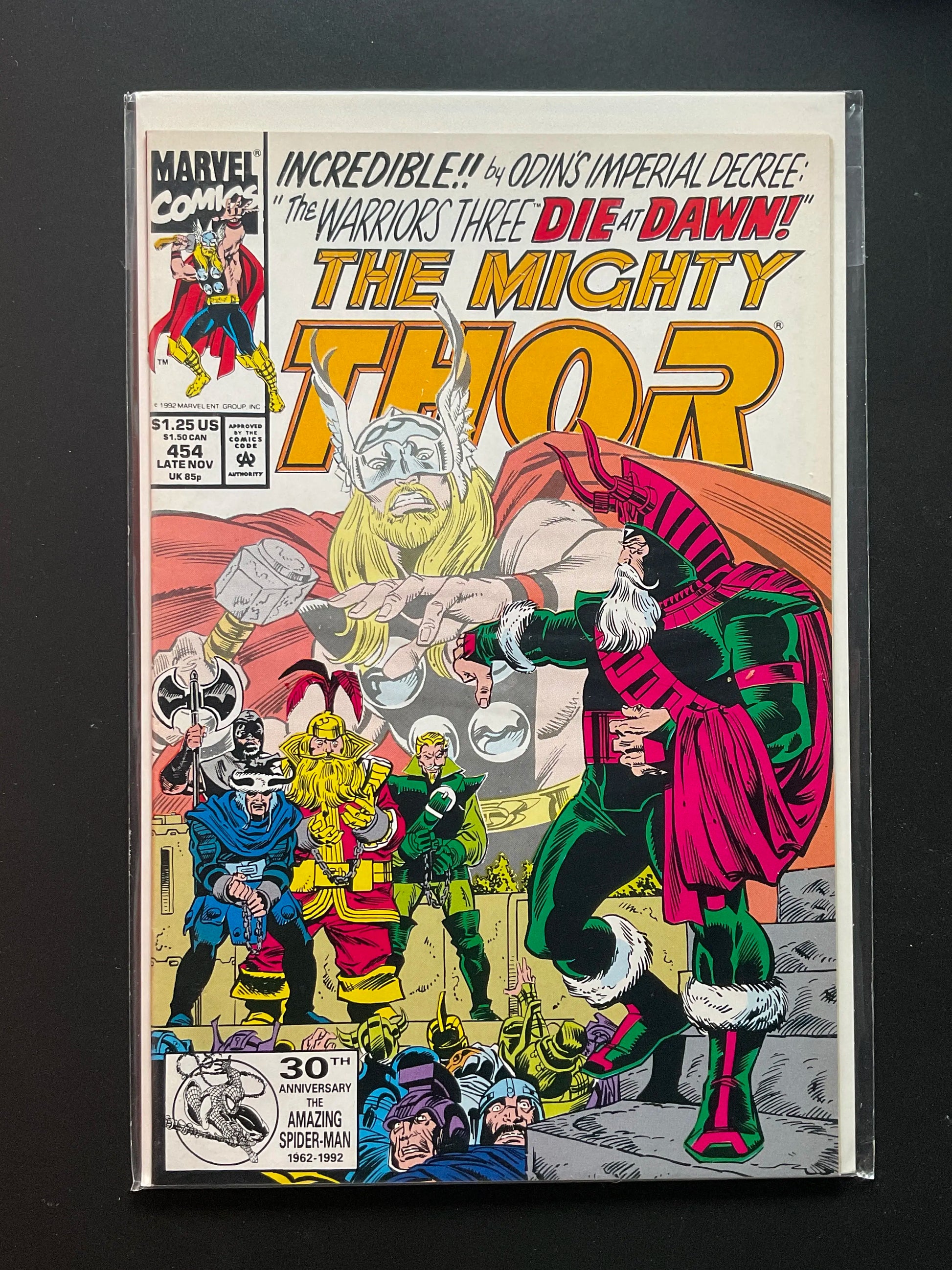 The Mighty Thor 454 Marvel Comics Late Nov 1992