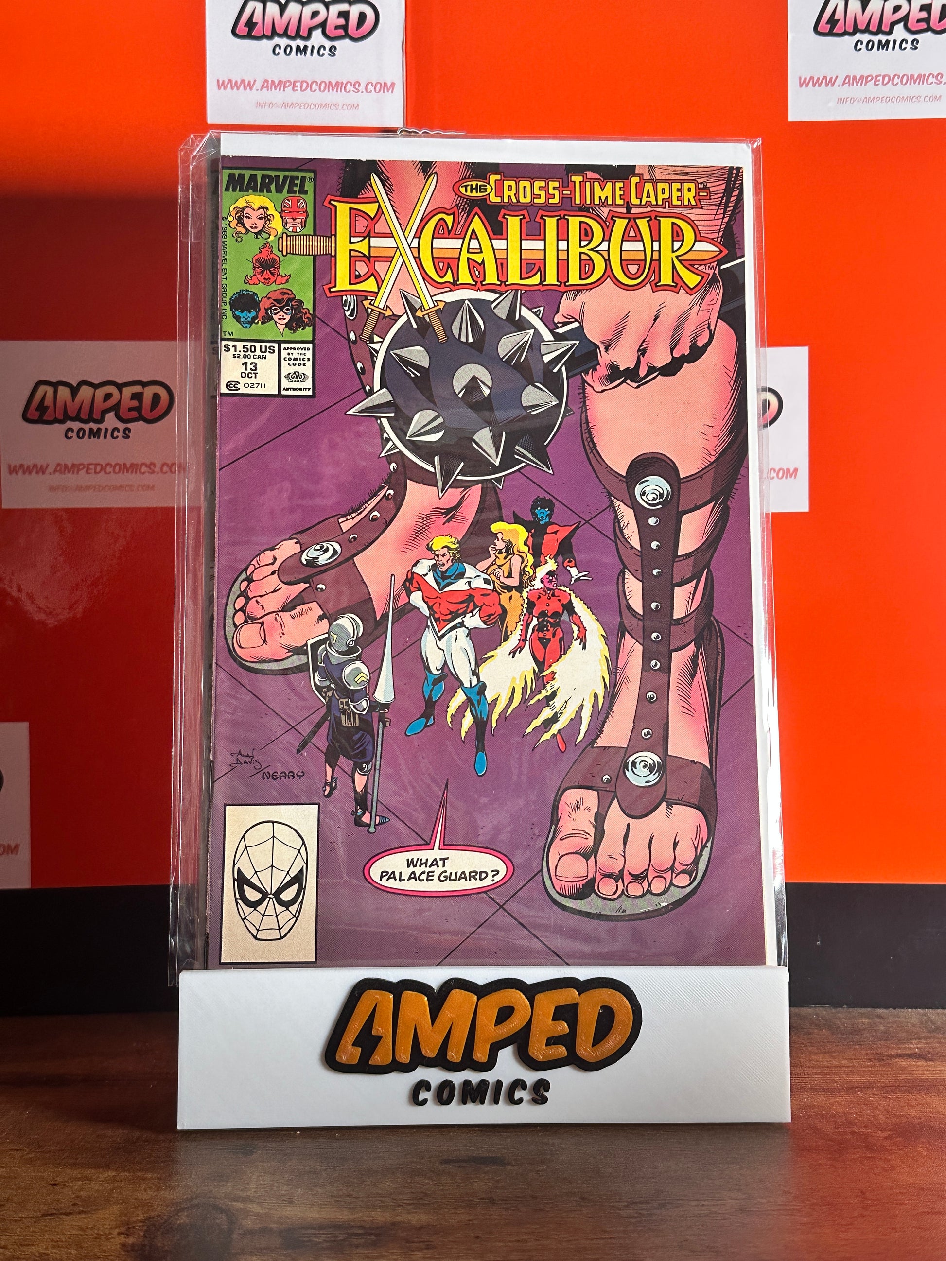 Excalibur 13 Marvel Comics 1989 The Cross-Time Caper