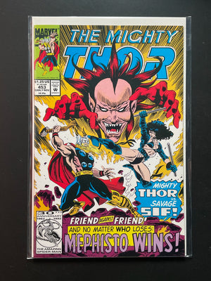 The Mighty Thor 453 Marvel Comics Nov 1992 Mephisto Appearance