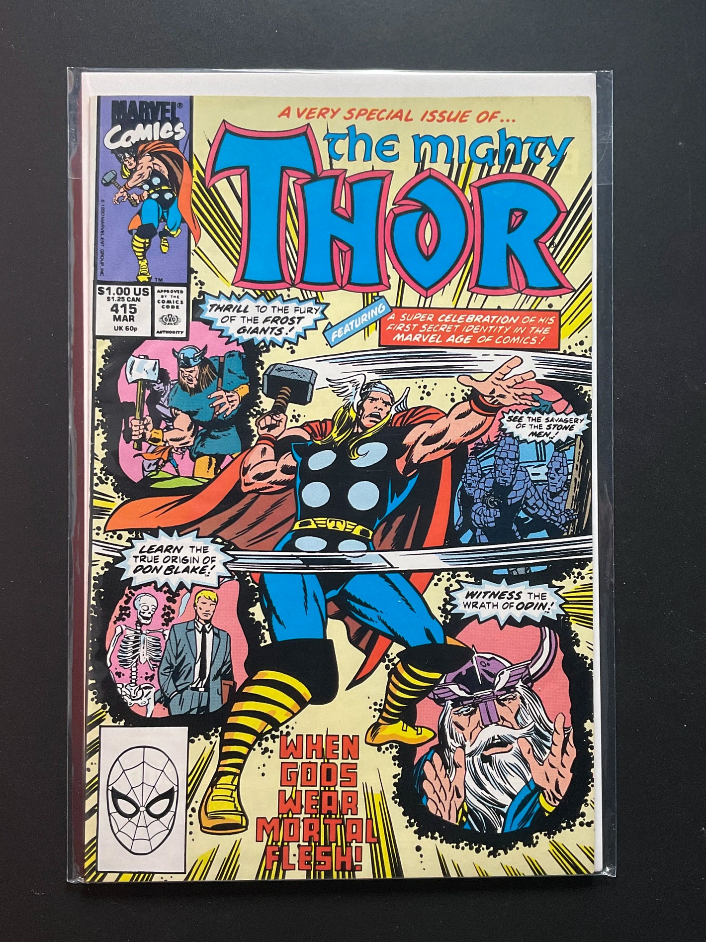 The Mighty Thor 415 Marvel Comics March 1990