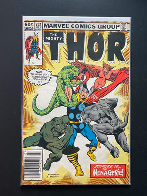 The Mighty Thor 321 Marvel Comics July 1982