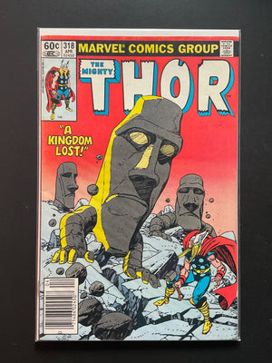 The Mighty Thor 318 Marvel Comics April 1982