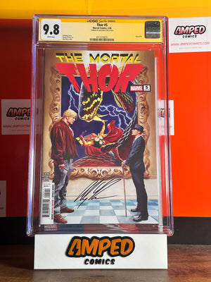 Thor 5 CGC 9.8 Signed by Alex Ross Marvel Comics 2026
