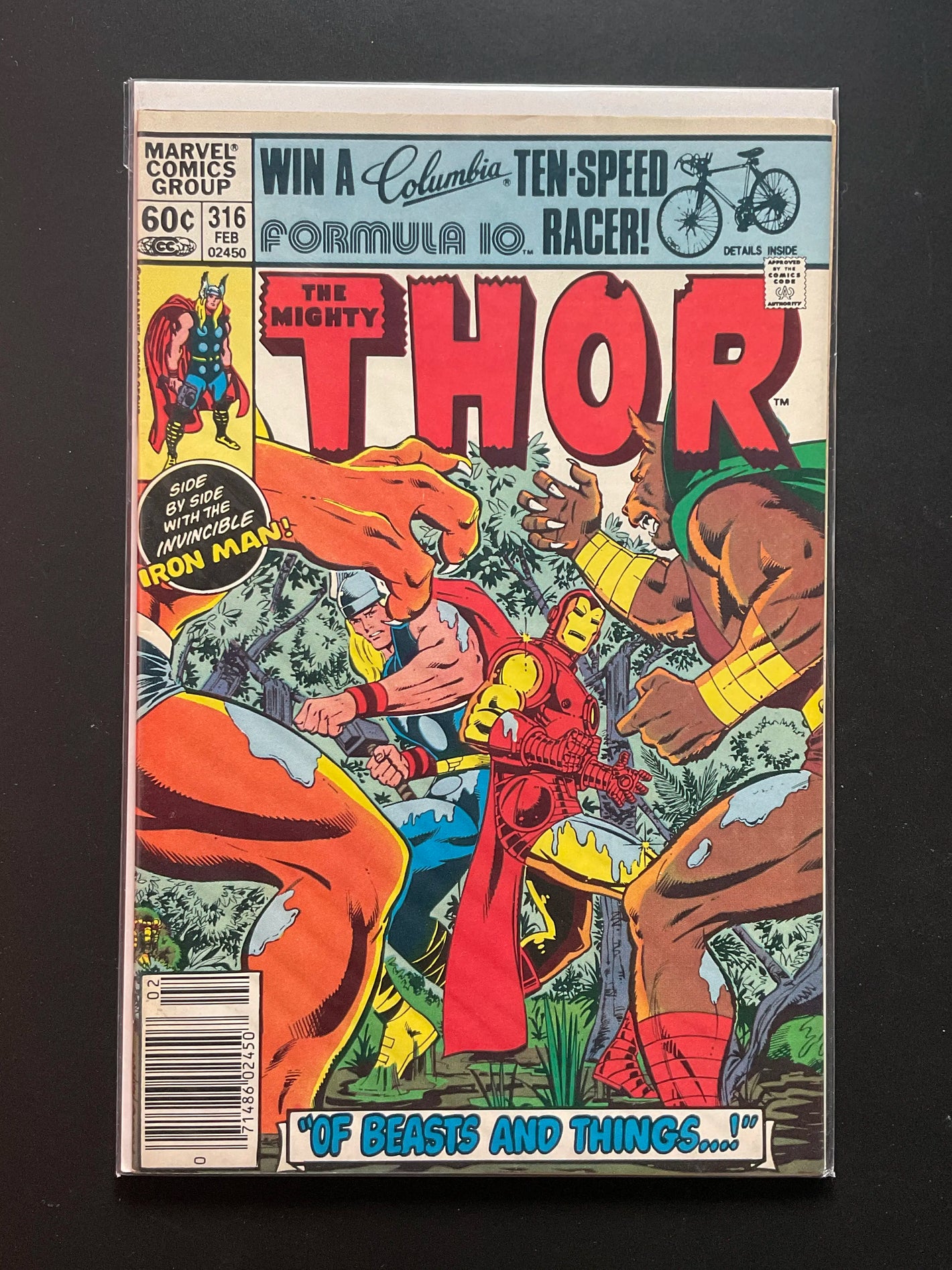 The Mighty Thor 316 Marvel Comics Feb 1982