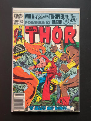 The Mighty Thor 316 Marvel Comics Feb 1982