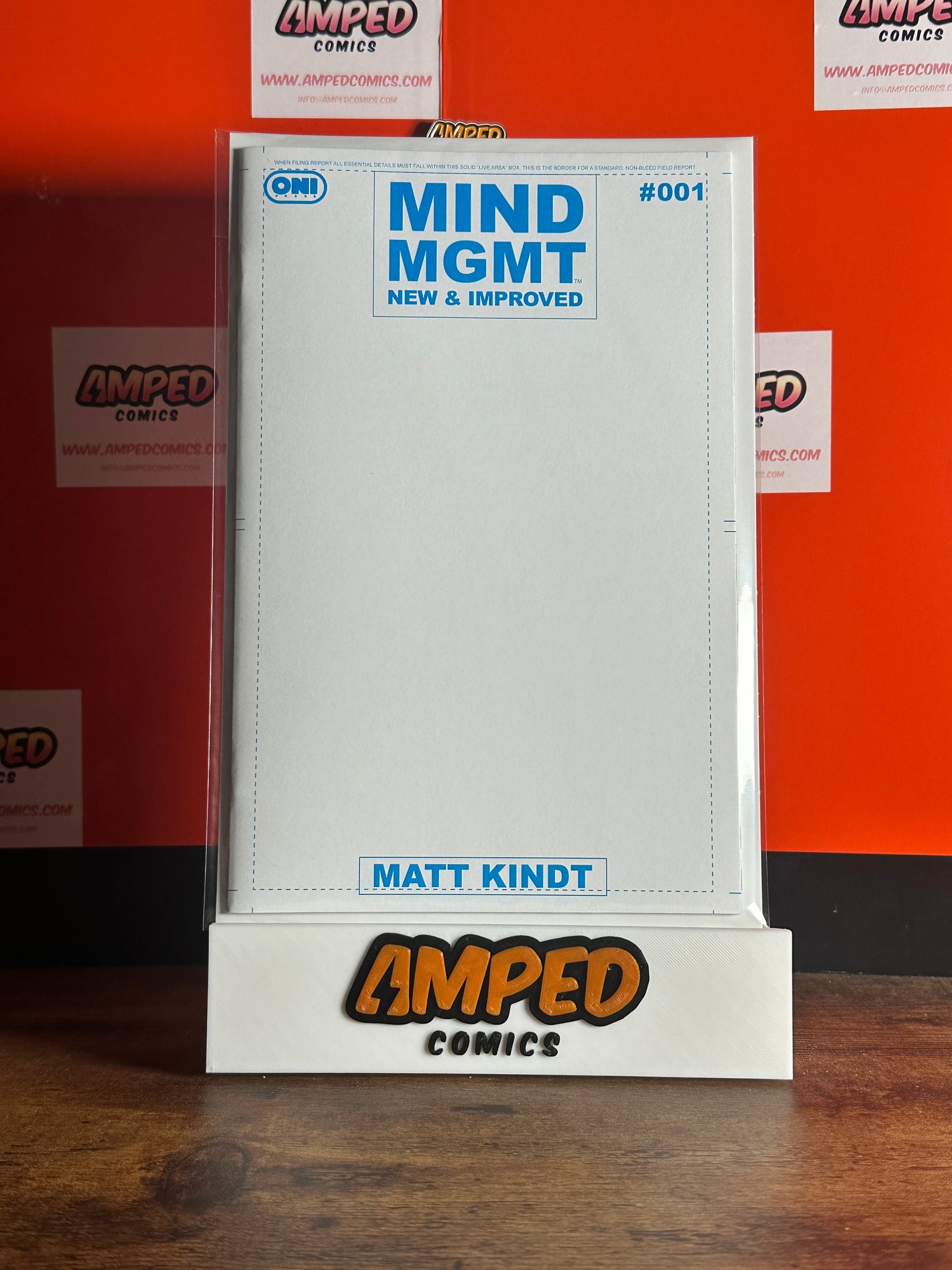 MIND MGMT NEW & IMPROVED #1 CVR D BLANK SKETCH VARIANT