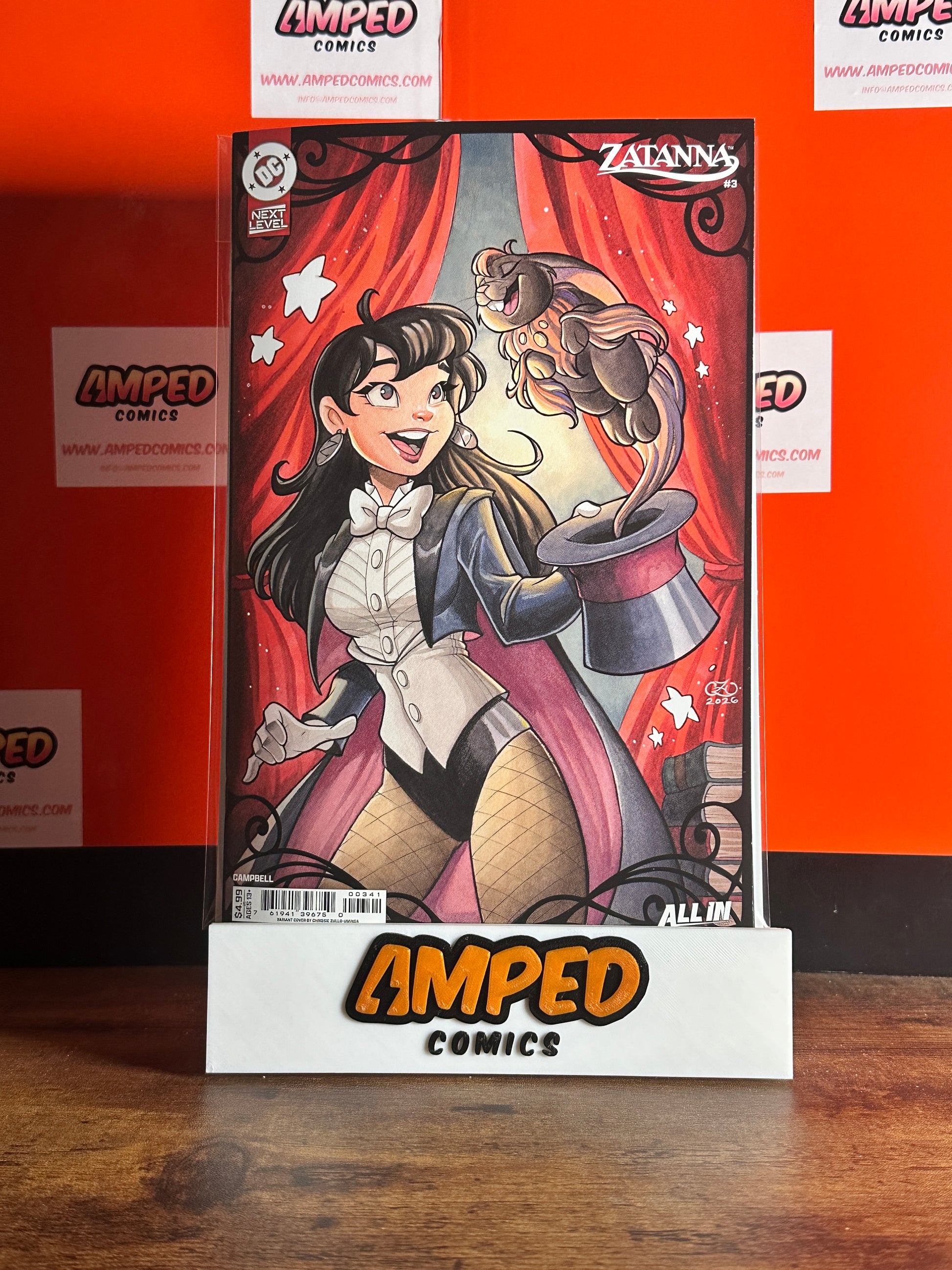 ZATANNA (2026) #3 CVR D CHRISSIE ZULLO-UMINGA CARD STOCK VARIANT