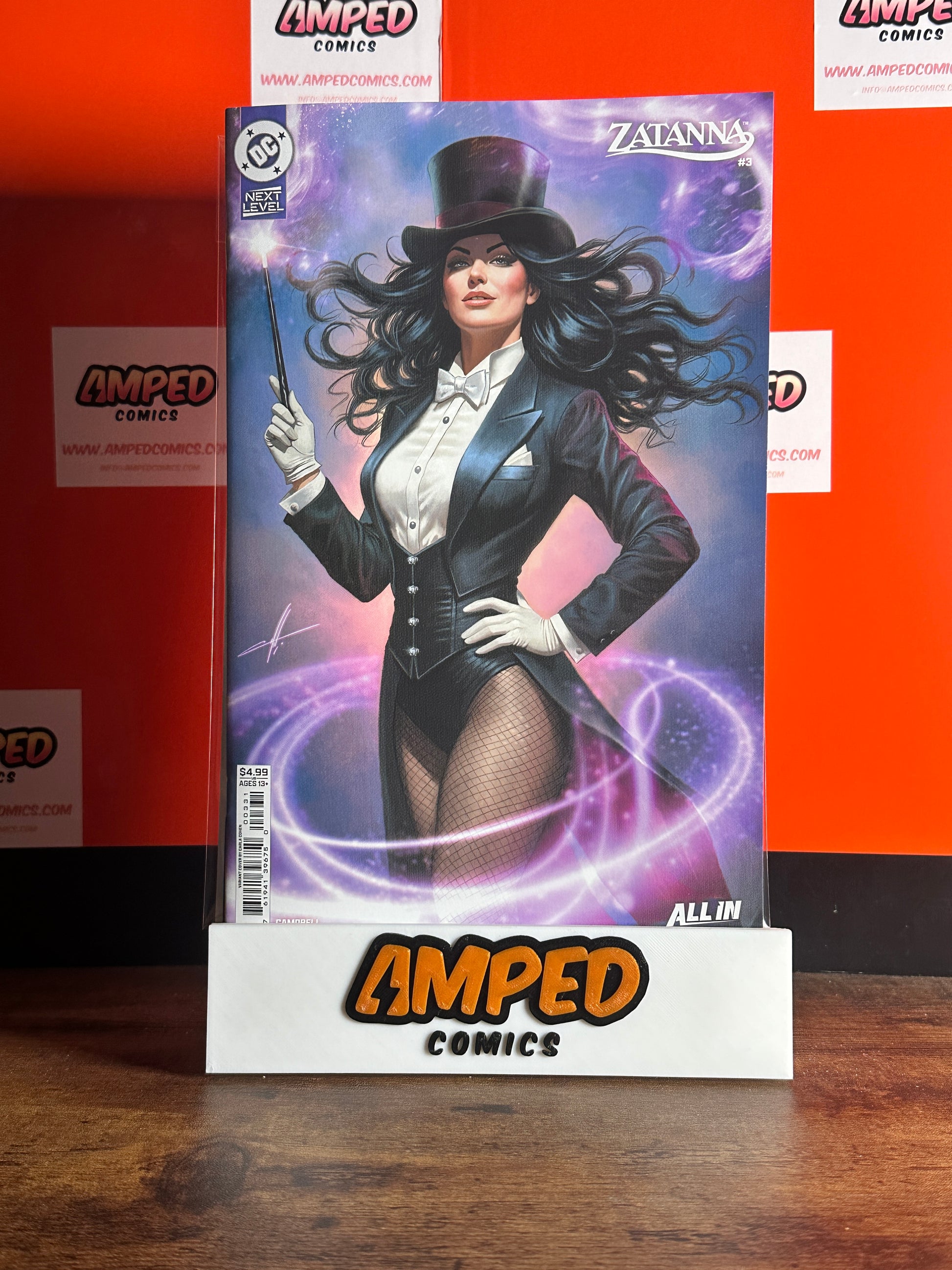 ZATANNA (2026) #3 CVR C CARLA COHEN CARD STOCK VARIANT