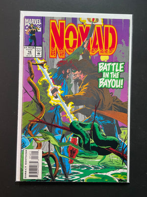 Nomad 16 Marvel Comics August 1993 Battle in the Bayou