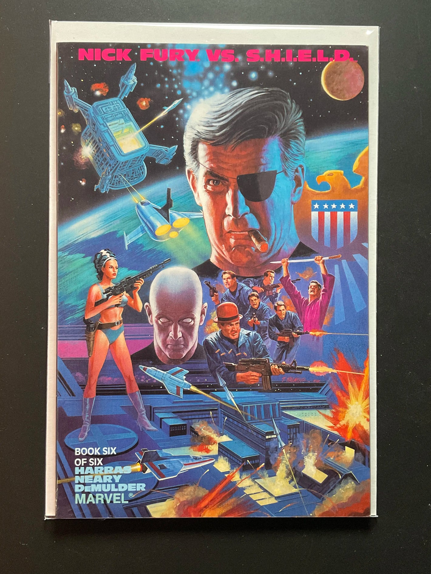 Nick Fury vs. S.H.I.E.L.D. 6 (Marvel, 1989) Book Six of Six