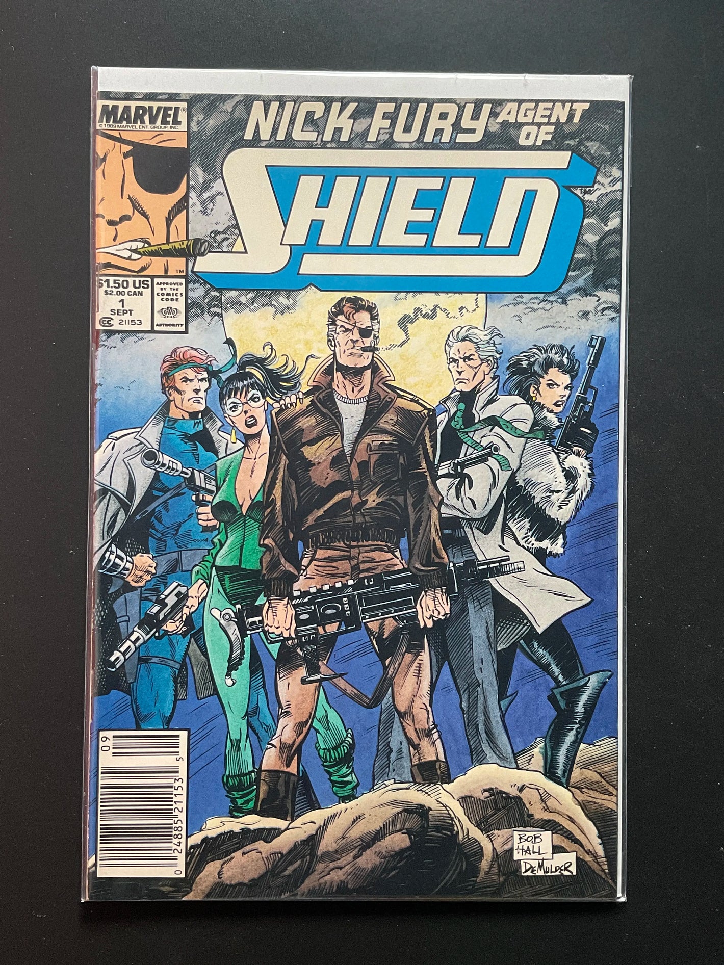 Nick Fury Agent of SHIELD 1 Marvel Comics Sept 1989