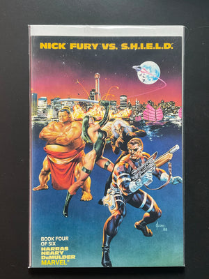 Nick Fury vs. S.H.I.E.L.D. 4 (1988) Marvel Comics