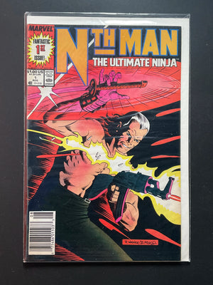 Nth Man The Ultimate Ninja 1 (Marvel, Aug 1989) First Issue