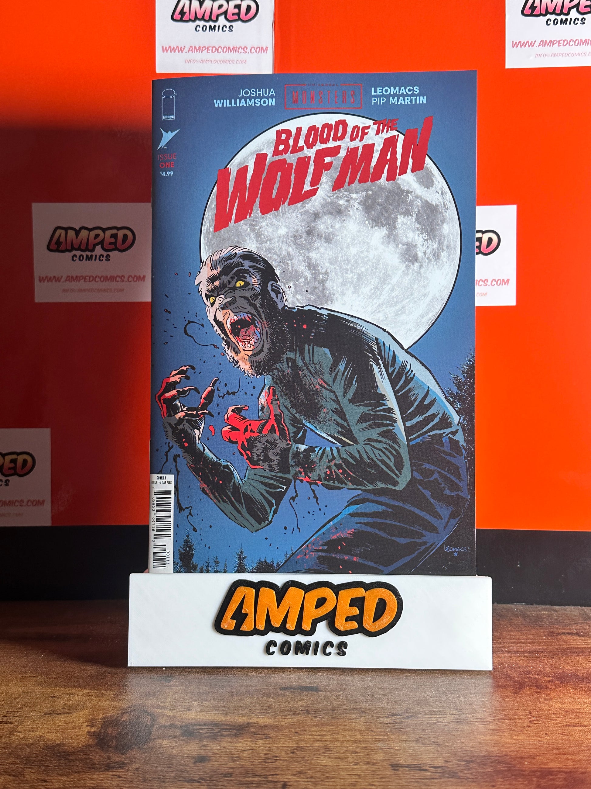 UNIVERSAL MONSTERS BLOOD OF THE WOLF MAN #1 (OF 4) CVR A LEOMACS & PIP MARTIN
