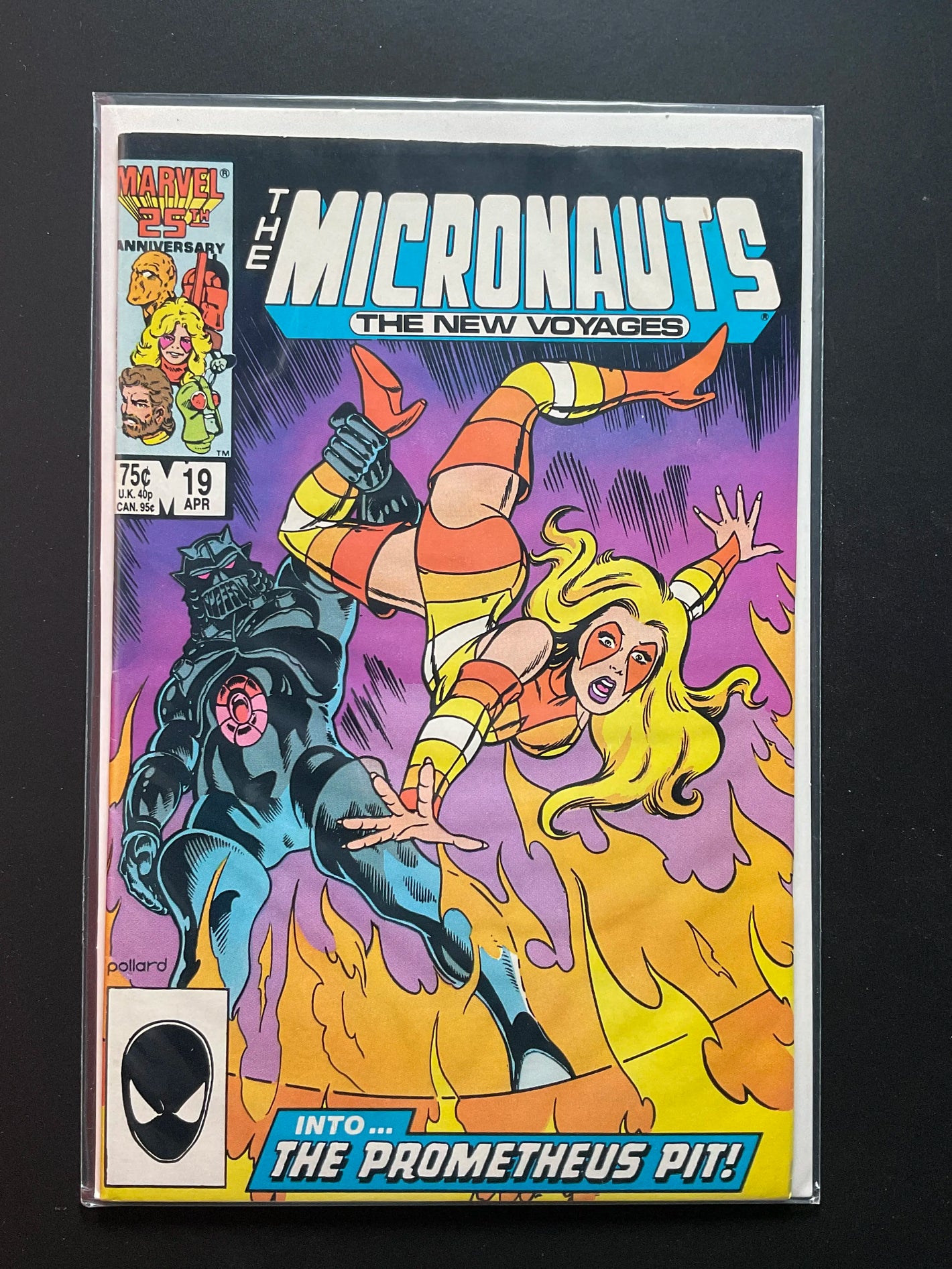 The Micronauts The New Voyages 19 Marvel Comics April 1986