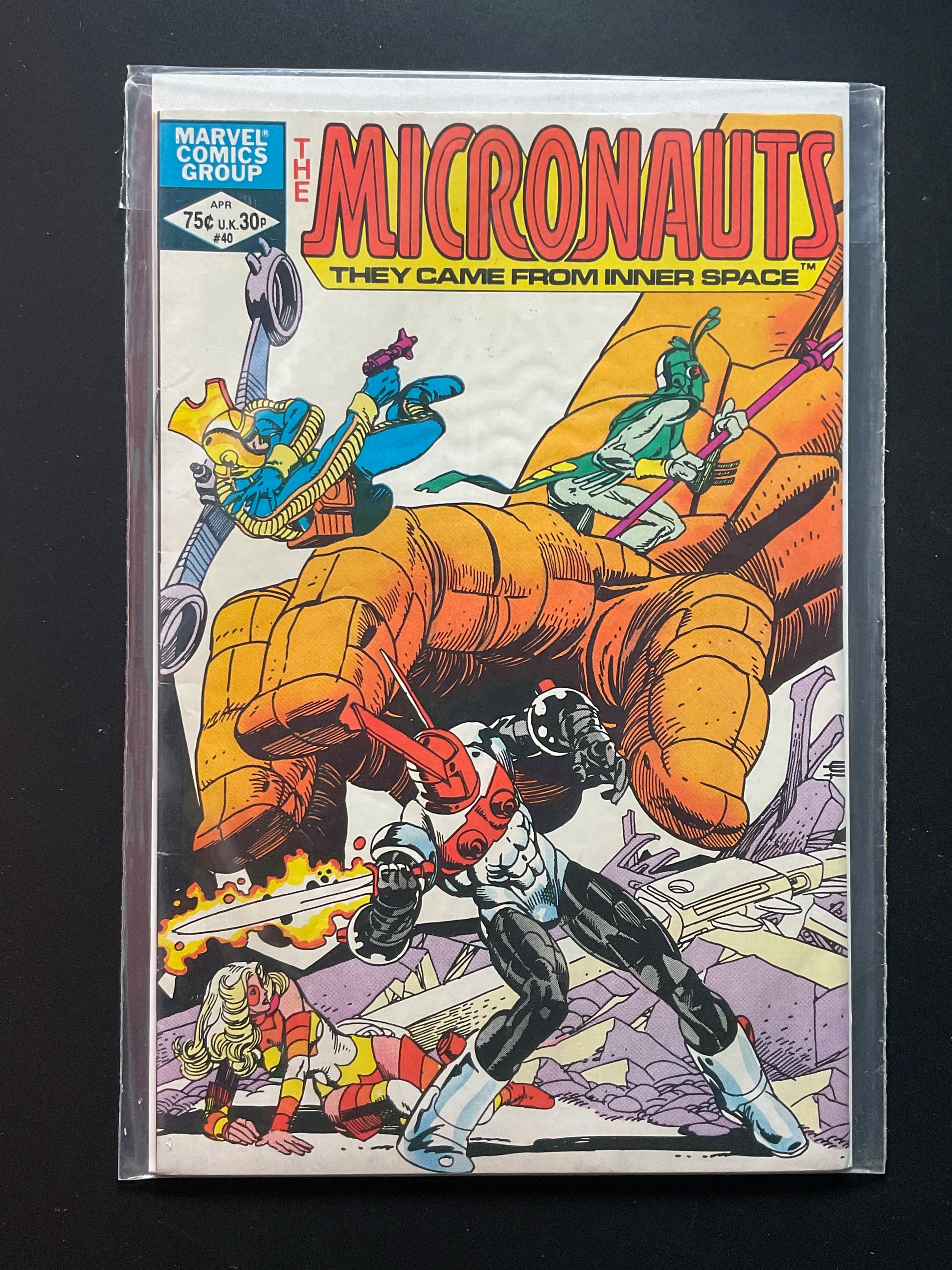 The Micronauts 40 Marvel Comics April 1982