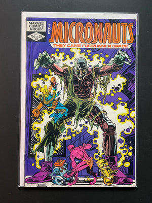 The Micronauts 43 Marvel Comics July 1982