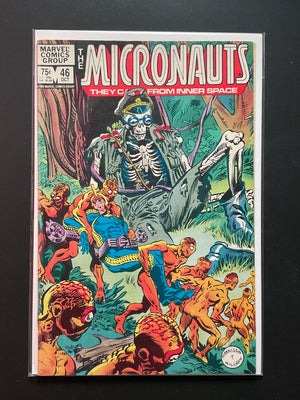 The Micronauts 46 Marvel Comics 1982