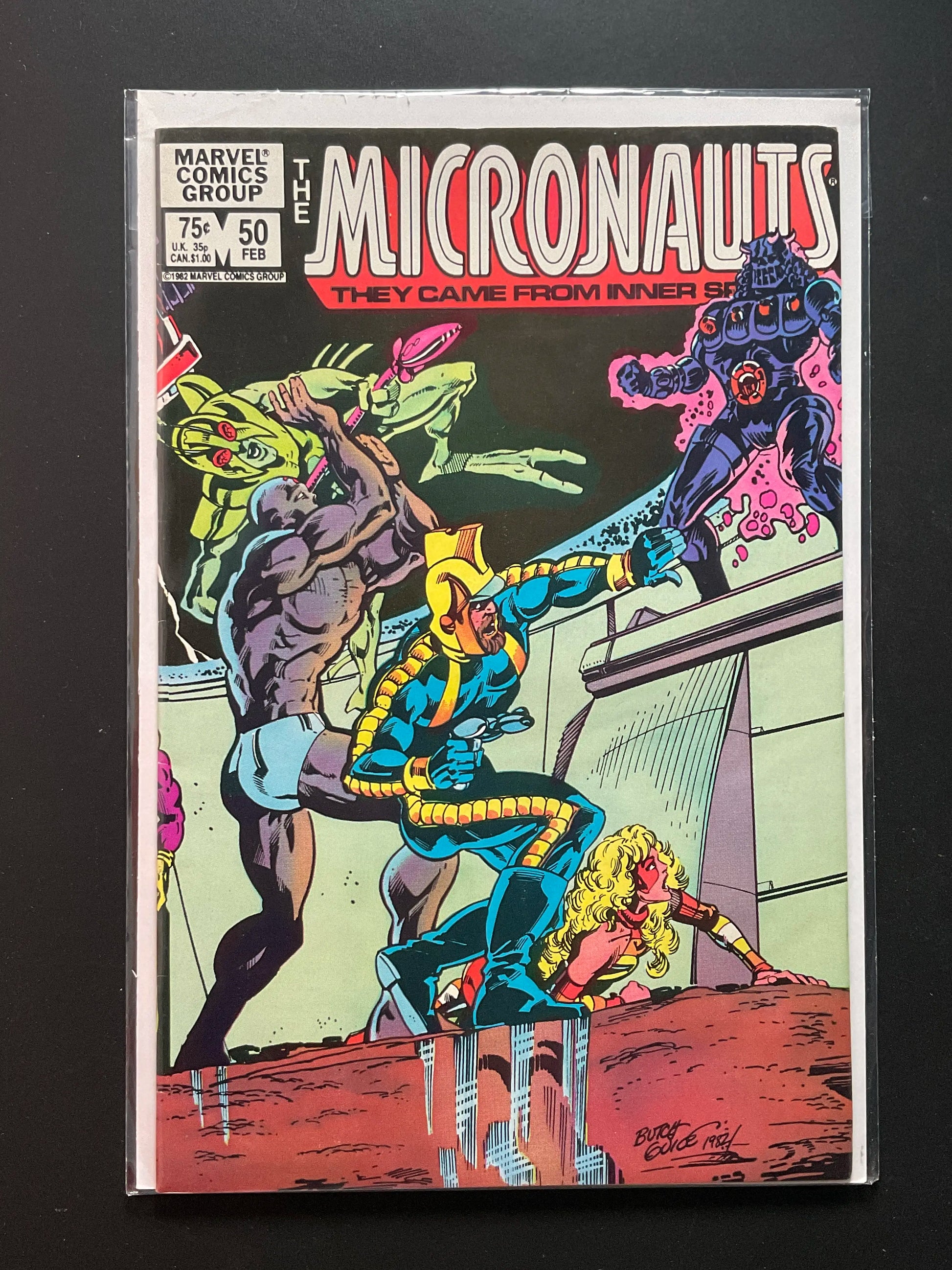 The Micronauts 50 Marvel Comics February 1984