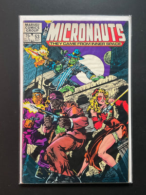 The Micronauts 53 Marvel Comics July 1983