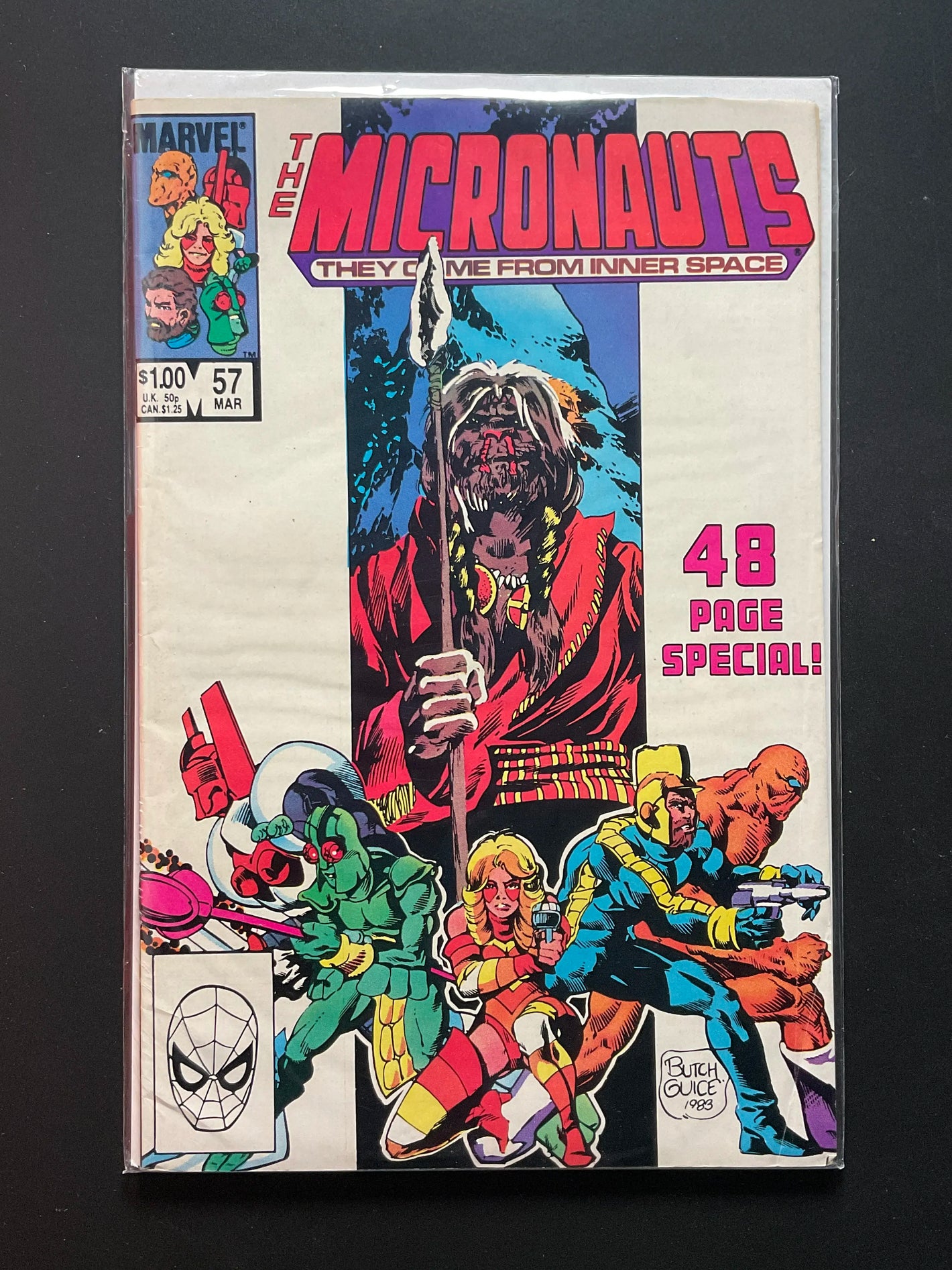 The Micronauts 57 Marvel Comics March 1984 48 Page Special