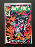 The Micronauts The New Voyages 12 Marvel Comics 1985