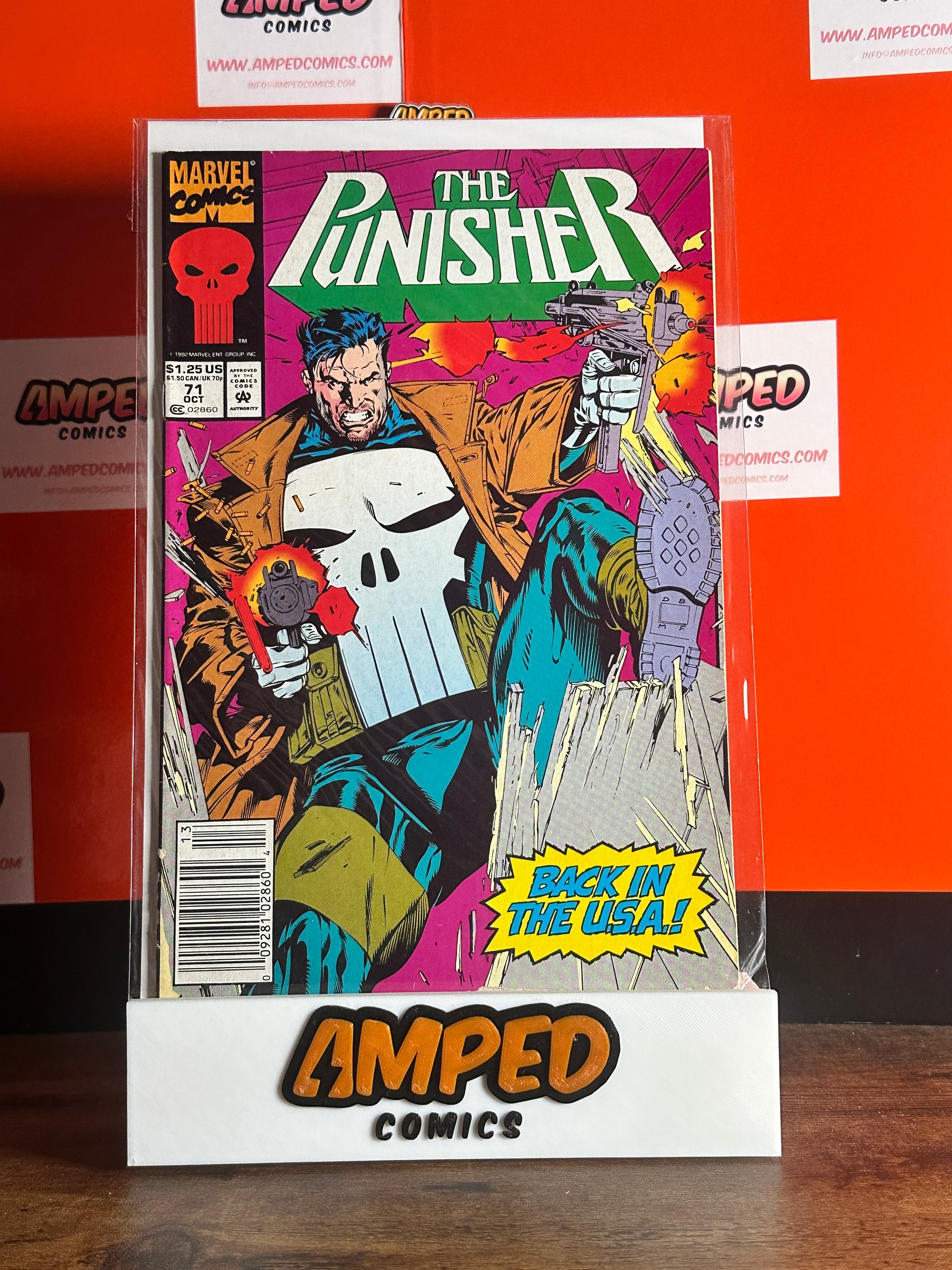 The Punisher 71 Marvel Comics 1992 Back in the USA MID GRADE