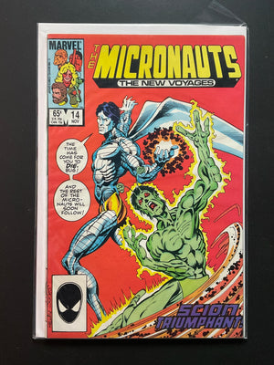 The Micronauts 14 Marvel Comics Nov 1980
